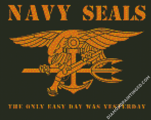 Navy Seal Logo Diamond Paintings