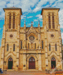 San Fernando Cathedral San Antonio Building Diamond Paintings