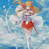 Sword Art Online Anime Girl Diamond Paintings