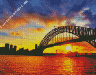 Sydney Harbor Bridge Diamond Paintings