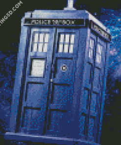 Doctor Who Tardis Diamond Paintings