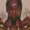 Gorgeous Black Lady Diamond Paintings