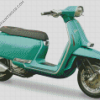 Green Lambretta Diamond Paintings