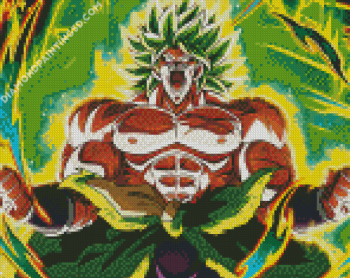 Mad Broly Diamond Paintings