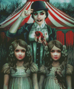 Creepy Circus Diamond Paintings