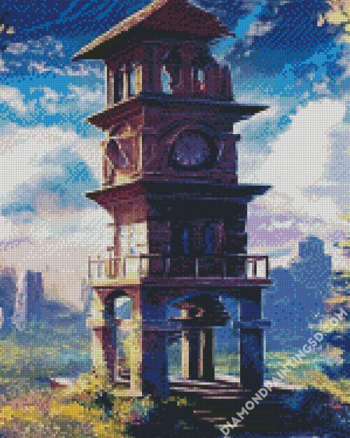 Fantasy Watchtower Diamond Paintings