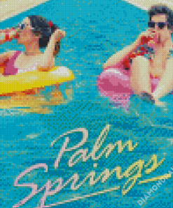 Palm Springs Movie Poster Diamond Paintings