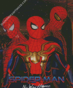 Spider Man No Way Home Marvel Movie Diamond Paintings