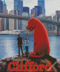 Clifford The Big Red Dog Movie Diamond Paintings