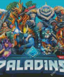 Paladins Characters Diamond Paintings