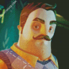 Aesthetic Hello Neighbor Character Diamond Paintings