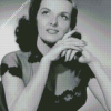 Black And White Jane Russell Diamond Paintings