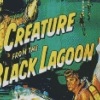 Creature From Black Lagoon Movie Diamond Paintings