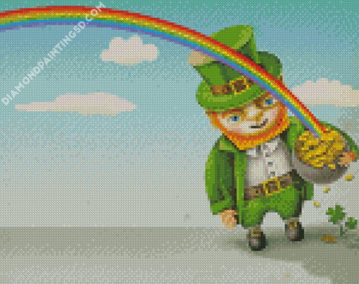 Rainbow Leprechaun Diamond Paintings