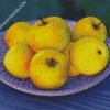 Yellow Apple Fruit Diamond Paintings