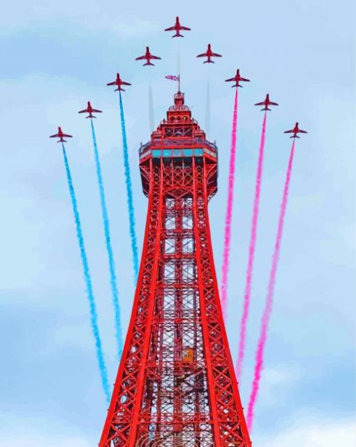 Aesthetic Blackpool Tower Diamond Paintings