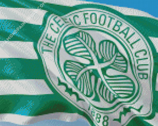Aesthetic Celtic Football Club Flag Diamond Paintings