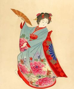 Ancient Japan Woman Diamond Paintings