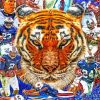 Auburn Tigers Art Diamond Paintings