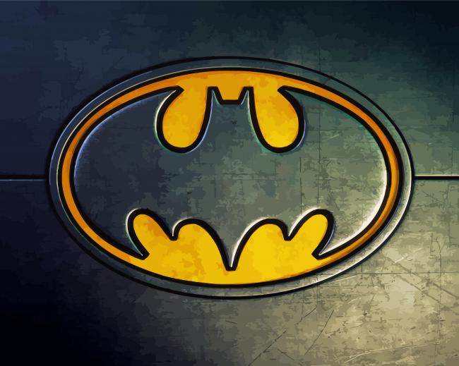 Batman Symbol Diamond Painting 