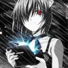 Black And White Lucy Elfen Lied Diamond Paintings