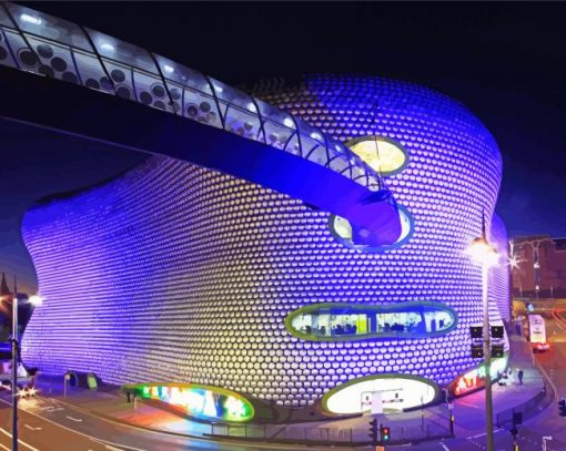 Bullring And Grand Central Birmingham City Diamond Paintings