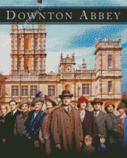 Downton Abbey Poster Diamond Paintings