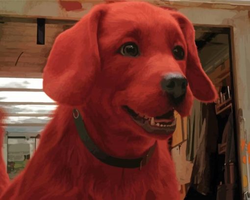 Clifford The Big Red Dog Diamond Paintings