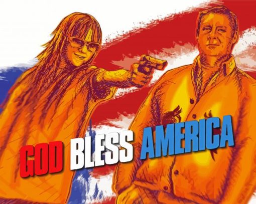 God Bless America Movie Art Diamond Paintings