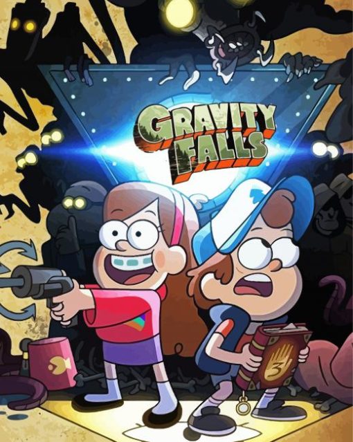 Gravity Falls Poster Diamond Paintings