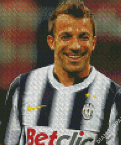 Allessandro Del Piero Juventus Player Diamond Paintings