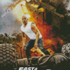 Fast And Furious Poster Diamond Paintings