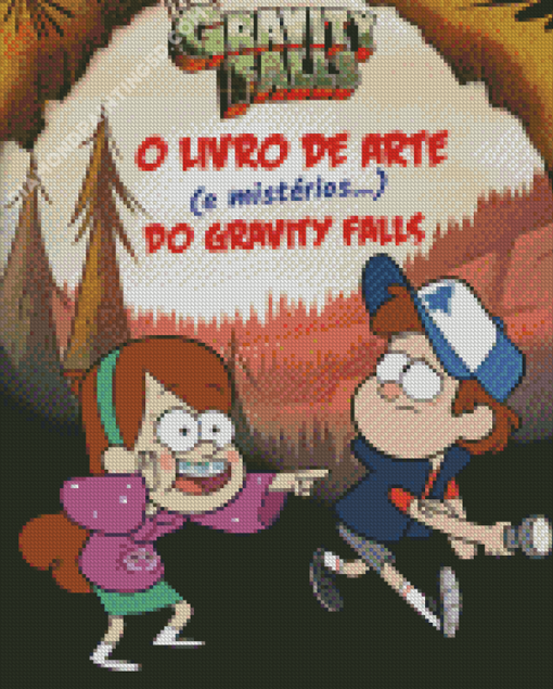 Gravity Falls Animation Poster Diamond Paintings