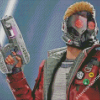 Guardians Of The Galaxy Star Lord Character Diamond Paintings