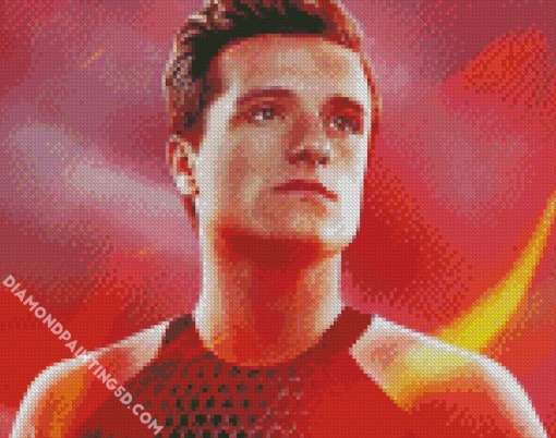 Peeta Mellark Movie Character Diamond Paintings