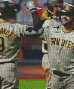 San Diego Padres Baseball Diamond Paintings