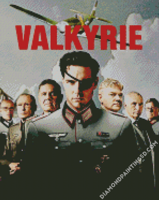 Tom Cruise Valkyrie Poster Diamond Paintings