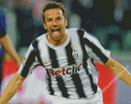 Football Player Allessandro Del Piero Diamond Paintings