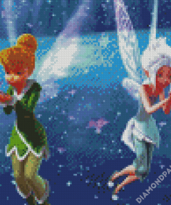 Periwinkle And Tinkerbell Disney Fairies Diamond Paintings