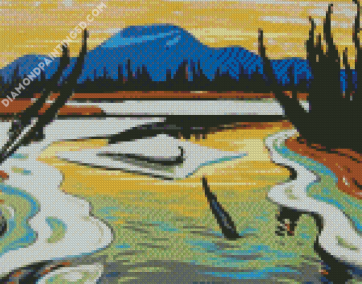 Smart River Alaska By A Y Jackson Diamond Paintings