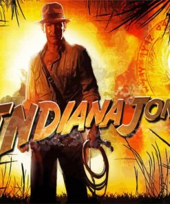 Indiana Jones Poster Diamond Paintings