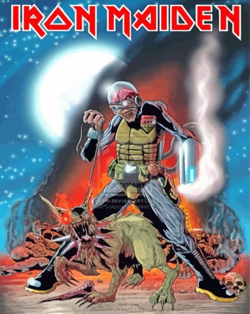 Iron Maiden APoster Diamond Paintings