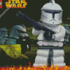 Lego Star Wars Video Game Poster Diamond Paintings