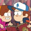 Mabel And Dipper Pines From Gravity Falls Diamond Paintings