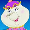 Mrs Potts Disney Character Diamond Paintings