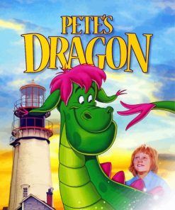 Petes Dragon Movie Poster Diamond Paintings