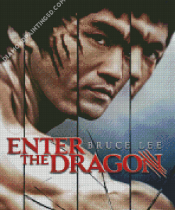 Enter The Dragon Poster Diamond Paintings