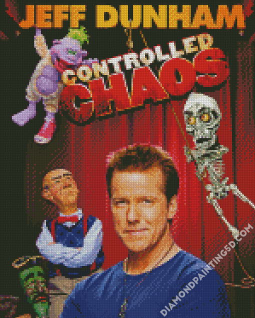 Jeff Dunham Show Poster Diamond Paintings