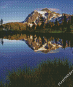 Mt Baker Landscape Diamond Paintings