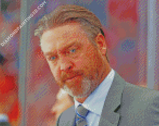 Patrick Roy Hockey Coach Diamond Paintings